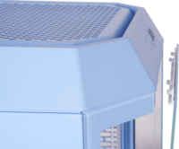 Thermaltake The Tower 250 Mini Torony Számítógépház + 2db 120mm Ventilátor - Világoskék