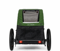 Burley Design Kisállat hordozó Kerékpár Utánfutó Max 34 Kg - Zöld