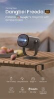 Dangbei Freedo Akkus FullHD Hordozható 450 Lumen Projektor - Fekete