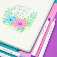 Zebra ClickArt Filctoll készlet - Vegyes színek (12 db / csomag)