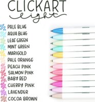 Zebra ClickArt Filctoll készlet - Vegyes színek (12 db / csomag)