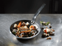 De Buyer Choc Resto Serpenyő 32cm - Inox