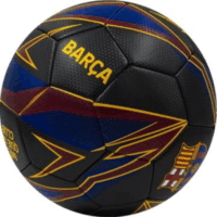 FC Barcelona Carbon Arrows foci labda 5-ös méret - Fekete/Mintás