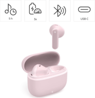 Hama True Wireless Freedom Light II Bluetooth Fülhallgató Headset - Rózsaszín