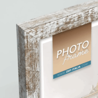 ZEP Vivan V33356 30x45 Képkeret - Fehér/Barna