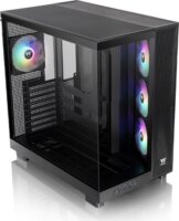 Thermaltake View 380 XL TG ARGB Midi Torony Számítógépház - Fekete