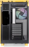 Thermaltake View 380 XL TG ARGB Midi Torony Számítógépház - Sárga/Fekete
