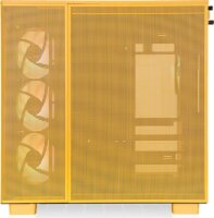 Thermaltake View 380 XL TG ARGB Midi Torony Számítógépház - Sárga/Fekete
