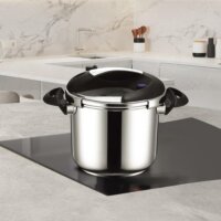 Maestro MR-2901 Rozsdamentes Acél Pressure Cooker Gyorsfőző edény 22cm 6L - Inox