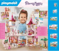 Playmobil 71845 Princess Magic - Óriás hercegnő kastély 422 darabos készlet