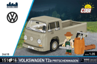 Cobi 24618 Volkswagen T2a Platós teherautó 151 darabos Építőjáték