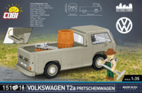 Cobi 24618 Volkswagen T2a Platós teherautó 151 darabos Építőjáték