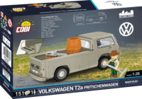 Cobi 24618 Volkswagen T2a Platós teherautó 151 darabos Építőjáték