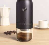 Maestro MR-457 USB Elektromos Kávéörlő Kávédaráló 30g 200 Watt - Fekete / Átlátszó