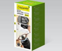 Maestro MR-457 USB Elektromos Kávéörlő Kávédaráló 30g 200 Watt - Fekete / Átlátszó