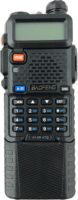 BaoFeng UV-5R HTQ USB-C Walkie Talkie - Fekete