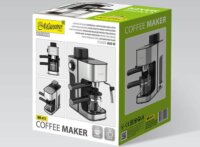 Maestro MR-411 Eszpresszó Kávéfőző 800 Watt - Fekete / Ezüst