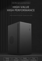 nBase N3 SPACE táp nélküli mATX ház fekete (2558)