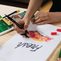 Derwent Academy Kétoldalas Filctoll készlet - Vegyes színek (8 db / csomag)