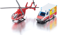 Siku 1748 Mercedes-Benz Mentőautó és mentőhelikopter
