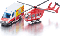 Siku 1748 Mercedes-Benz Mentőautó és mentőhelikopter