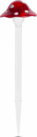 Garden of Eden 11765 Napelemes leszúrható kerti lámpa 33,5 cm - Piros gomba