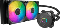 Cooler Master MasterLiquid 240 Core II ARGB All In One Univerzális CPU Vízhűtés - Fekete