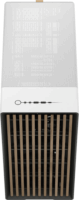 Fractal Design North XL RC TG Clear Midi Torony Számítógépház + 3db 140mm ventilátor - Fehér
