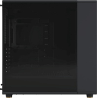 Fractal Design North XL RC TG Dark Midi Torony Számítógépház + 3db 140mm ventilátor - Fekete
