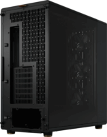 Fractal Design North XL RC TG Dark Midi Torony Számítógépház + 3db 140mm ventilátor - Fekete