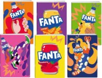 Bestbuy Fanta 50 lapos A5 vonalas füzet - Többfajta