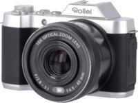 Rollei Powerflex Retro Digitális Fényképezőgép 8 MPx - Fekete