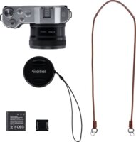 Rollei Powerflex Retro Digitális Fényképezőgép 8 MPx - Fekete