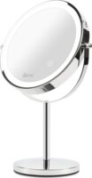Girmi BE02 LED Asztali Kozmetikai Sminktükör Ø 17 cm - Ezüst