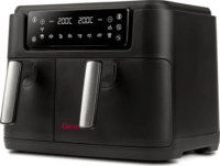 Girmi FG26 AirFryer Forrólevegős sütő 3,5L + 5,5L 2400 Watt - Fekete