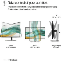 HP 24" 524pf Series 5 Pro 16:9 Full HD IPS LED Monitor - Fekete