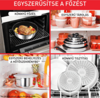 Tefal L8813S75 Ingenio Cook Eat Edényszett - Ezüst (3 részes)