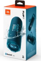 JBL Flip 7 Hordozható Bluetooth hangszóró 35W - Kék
