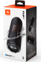 JBL Flip 7 Hordozható Bluetooth hangszóró 35W - Fekete