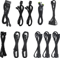 AS-Rock 1000W Phantom Gaming 80+ Gold Moduláris Tápegység - Fekete