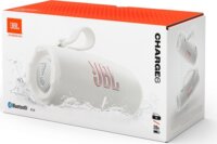 JBL Charge 6 Hordozható Bluetooth hangszóró 40W - Fehér