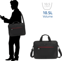 ACT Suburb 15.6" Laptop Válltáska - Fekete