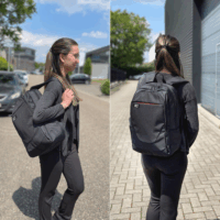 ACT AC8565 Suburb 15,6" Laptop Hátizsák - Fekete