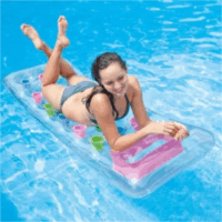 Intex Átlátszó matrac pohártartóval - Többféle