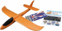 BUKI Vitorlázó összeépíthető repülőgép 48 cm - Narancs