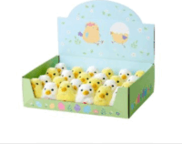 Nicotoy Hangot adó kiscsibe plüss figura 9 cm - Többféle