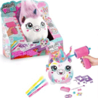 Canal Toys Airbrush Plush Style 4 Ever színezhető plüss Hairiffic Puha Pajti - Többféle