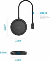 Fixed MagHUB Univerzális Laptop Dokkoló Wireless töltéssel