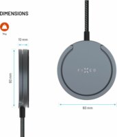 Fixed MagPad Pro Vezeték nélküli töltő 15W - Szürke