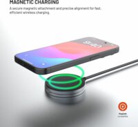 Fixed MagPad Pro Vezeték nélküli töltő 15W - Szürke